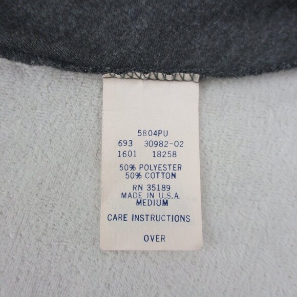 Flared Grey Midi Skirt Pockets Long Full Swing Size M Units Vintage 1980 - Picture 8 of 11